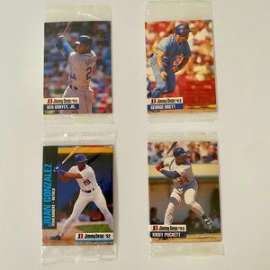 Jimmy Dean 1992 & 1993 MLB Baseball Card Lot - Ken Griffey, Jr., George Brett,….